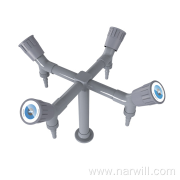 Laboratory Accessories faucet Vertical grey